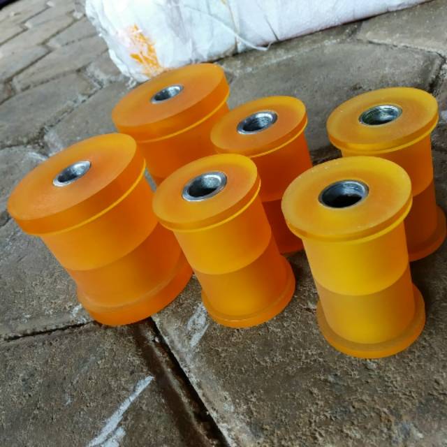 Bushing Per Daun Set Jeep Cherokee XJ PU Polyurethane Leaf Spring Bushing Set Jeep Cherokee XJ