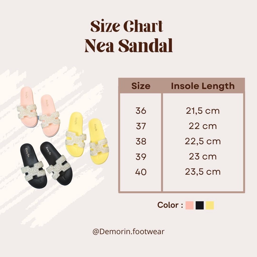 Nea Demorin Sandal Wanita