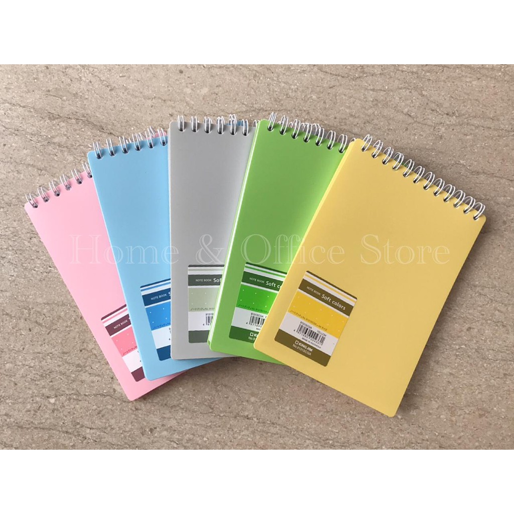 

Note Book King Jim A6 Soft Colors 9131SCGA / Ring Book A6