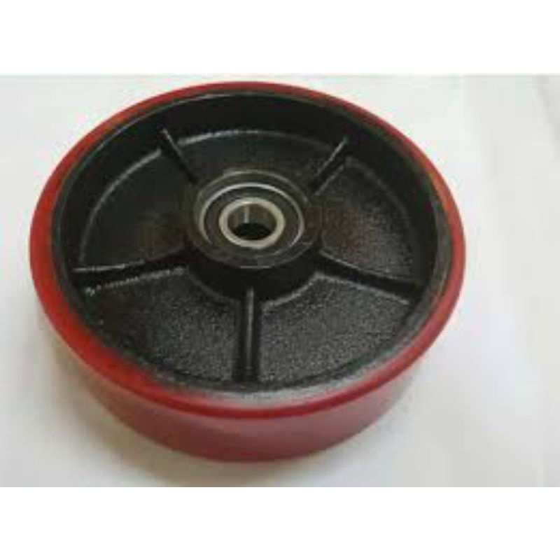 roda hand pallet 2 ton besar PU 160×50