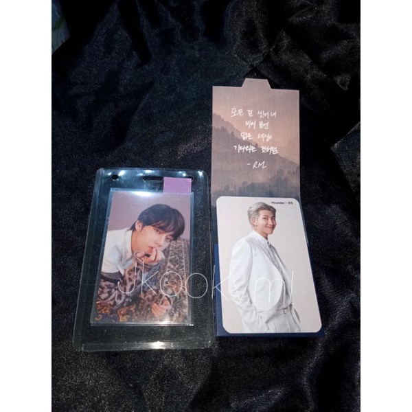 Photocard TAEHYUNG TEAR O BUNDLE PC Hyundai X BTS Namjoon
