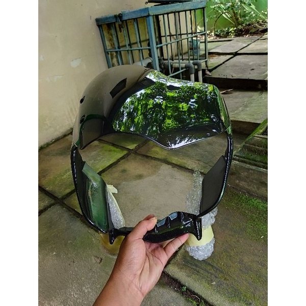 Cover lampu tiger revo pece set visor totok lampu tiger revo pece krodong lampu tiger pece set visor