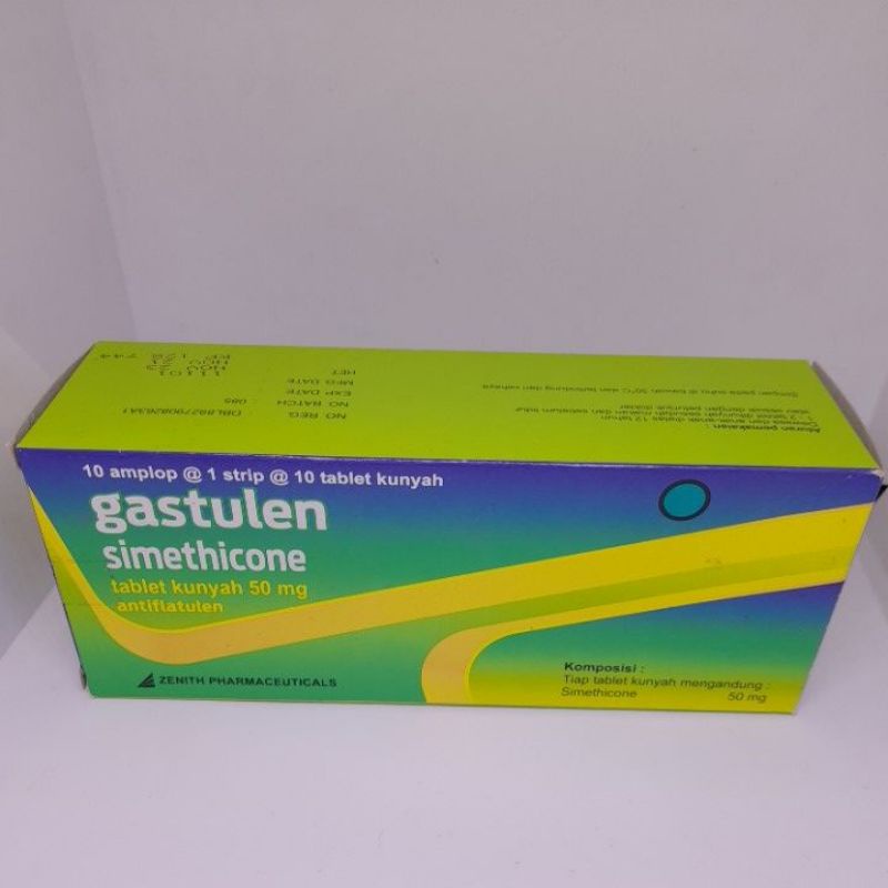 GASTULEN 50 mg 10 Tablet - Tablet Kunyah ED 09/24