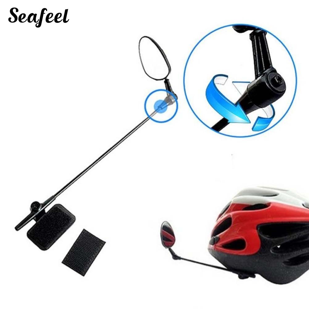 bicycle helmet rear view mirror