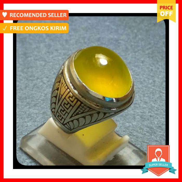 CINCIN BATU AKIK NATURAL SERPENTINE BIO SOLAR ACEH MUMBUL BERGIWANG