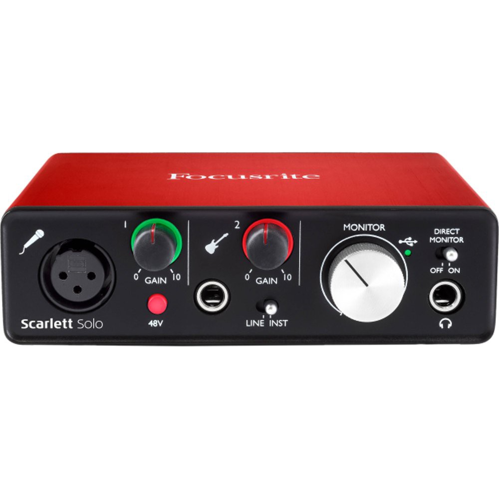 Focusrite Scarlett Solo (2nd Generation) - USB Audio Interface