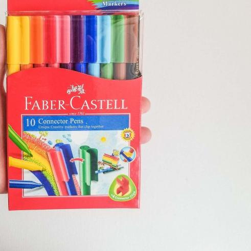 

Faber Castell 10 Connector Pen / Colourful Connector Markers
