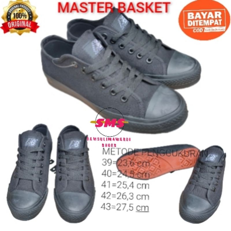 Master basket sepatu sekolah laki2 dan perempuan