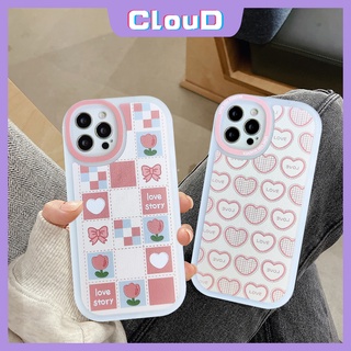 Sweet Pink Love Heart Bow Tie Case Kompatibel Untuk Oppo A17 A54 A74 A95 A16 A12 A15S A35 A11 A11K A15 A32 A3S A5S A12E A9 2020 A5 2020 A53 2020 A33 A7 Pelindung Lensa Soft Cover