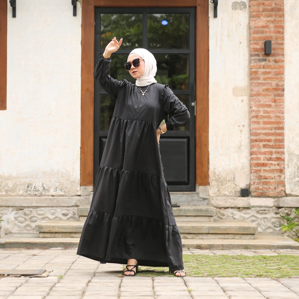 GAMIS SUSUN POLOS KATUN TOYOBO HOME DRESS (RESLETING SUPPORT BUSUI)