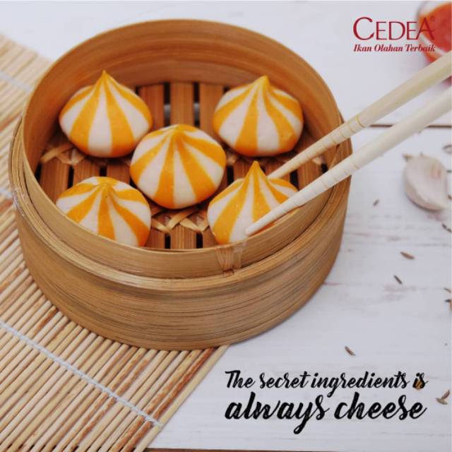 Cedea Fish Dumpling Cheese 500 gram