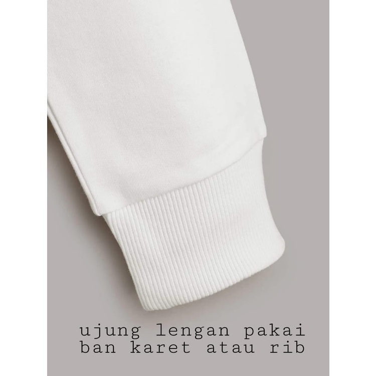 Kaospolos - Kaos polos lengan panjang ujung lengan pakai ban karet atau rib premium pe | atasan baju kaos oblong polos seragam pria dan wanita oversize M L XL XXL