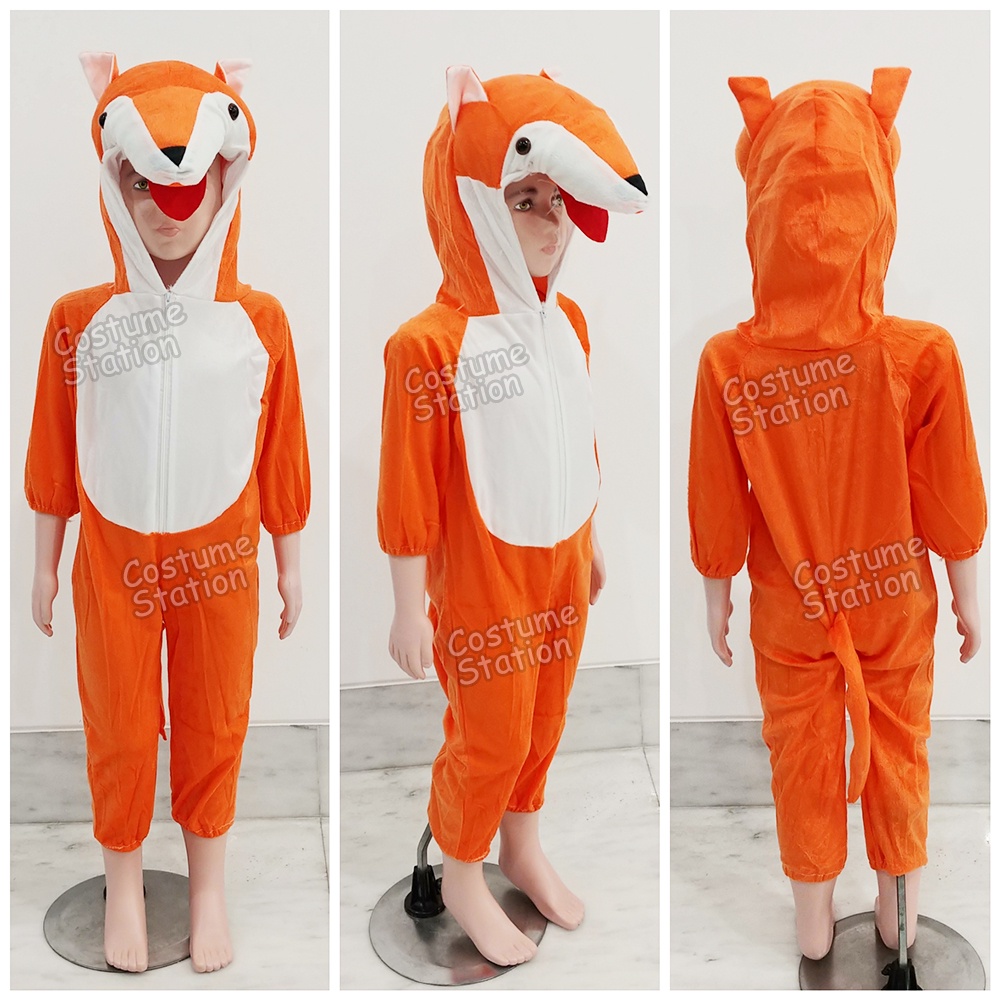 Kostum Onesie Fox / Costume Rubah Hewan Animal Binatang anak