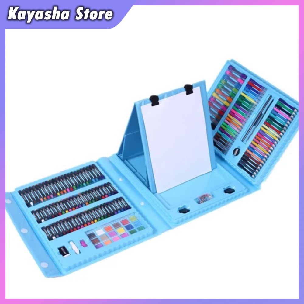 

KYS 208 PCS PAINTING SET ALAT MEWARNAI ANAK COLOURING SET