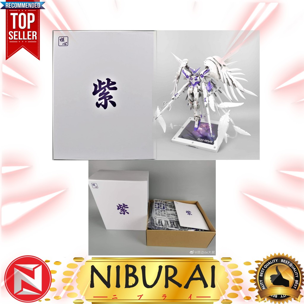 1/100 Supernova MG Wing Zero Gundam Purple Snow White Ver