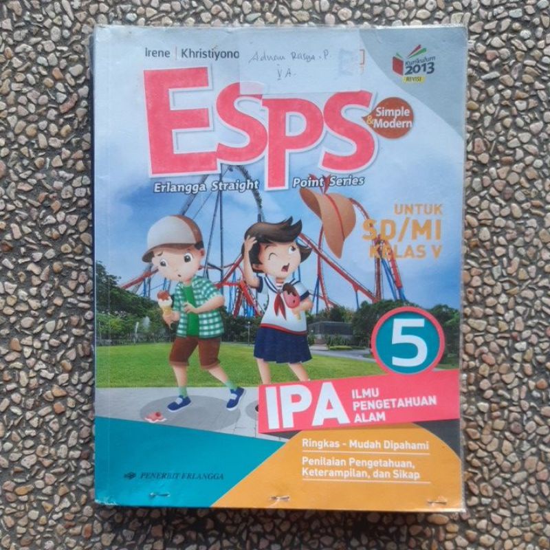 buku esps IPA.ilmu Pengetahuan Alam Sd Kelas 4.5.6 revisi kurikulum 13-Ipa 5