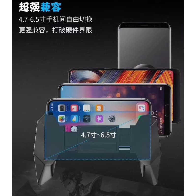 DIAMOND Gamepad Handgrip Holder Game Pad Hand Grip Moba Mobile Legend