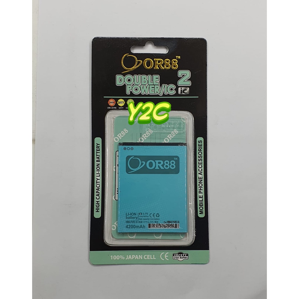 BATERAI DOUBLE POWER ORIENS 88 HIMAX PURE 3S / BATRE / BATERE / BATRAI / BATREI