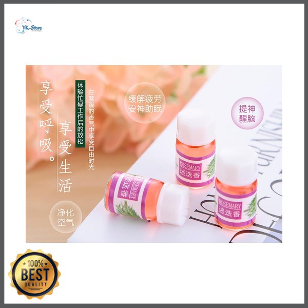 Taffware Pure Aroma Essential Fragrance Minyak Aromatherapy 12 in 1 3ml - Humi D23860