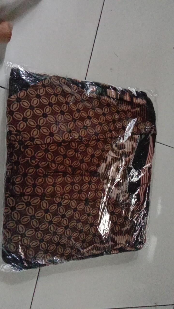 Batik Couple Keluarga Sania Ruffle Ori Ndoro Jowi Dnt Motif Songket Termurah