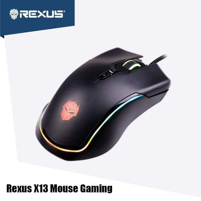 Ergonomic Mouse Gaming RGB Rexus Xierra X13 Professional Ori