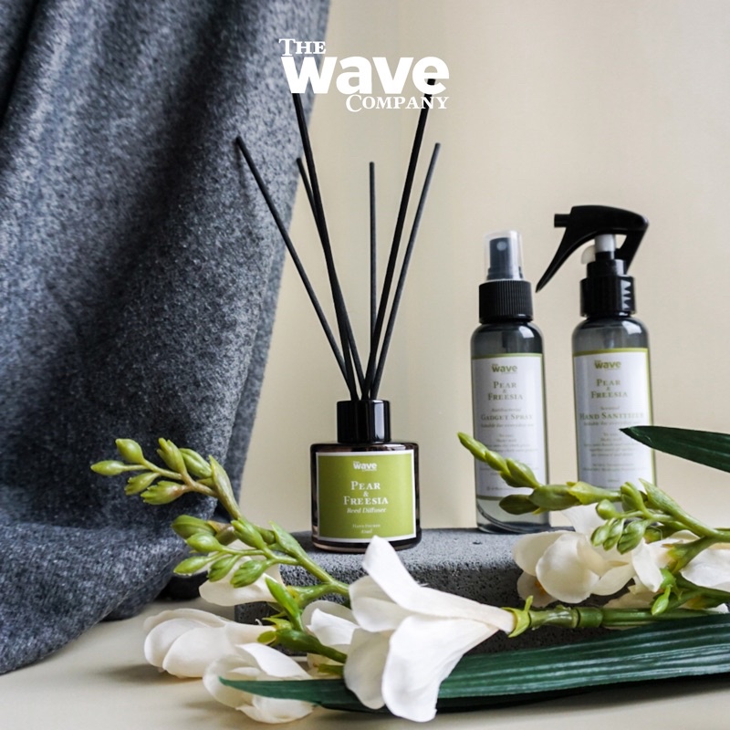 Reed Diffuser (50ml) - The Wave Company-Pear & Freesia