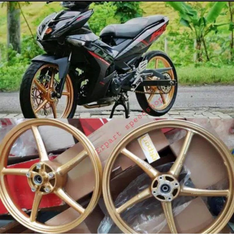 VELG RACING RCB SP523 160/160-17 YAMAHA MX KING- VIXION NEW GOLD