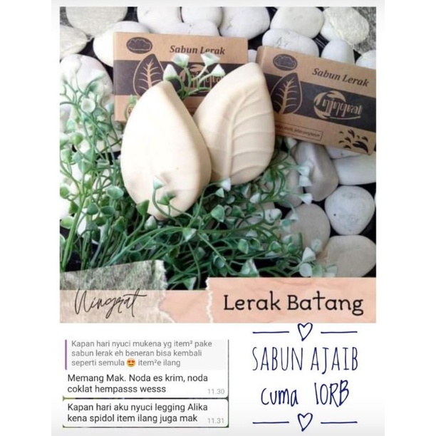 Sabun Lerak Ningrat Batang dan Cair Sabun Clodi