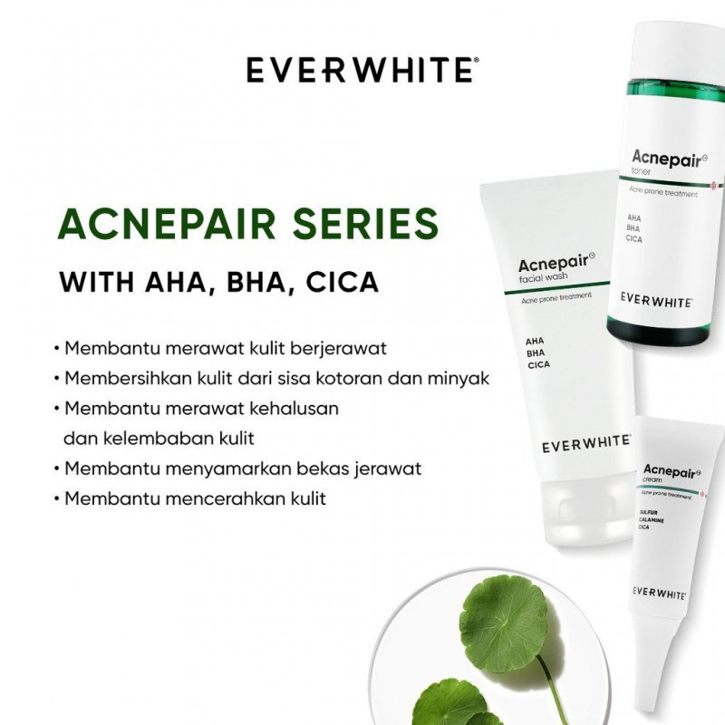 Everwhite Acnepair Series With AHA, BHA, CICA