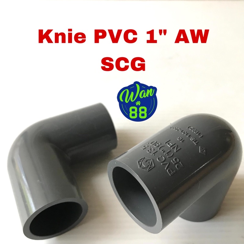 Knie / Elbow PVC 1” AW SCG