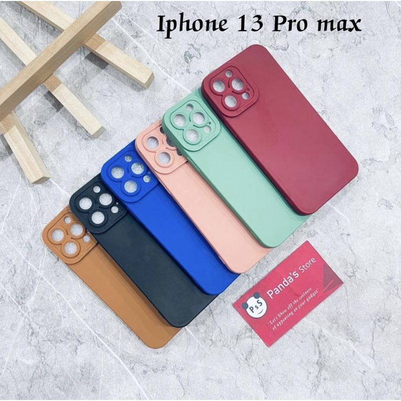 Softcase Pro Camera Iphone 13 , 13 Pro , 13 Mini , 13 Pro max Candy Case Full Color 3D Silikon TPU