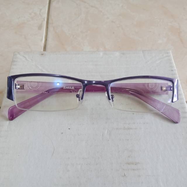 Kacamata frame ungu trendy NS004