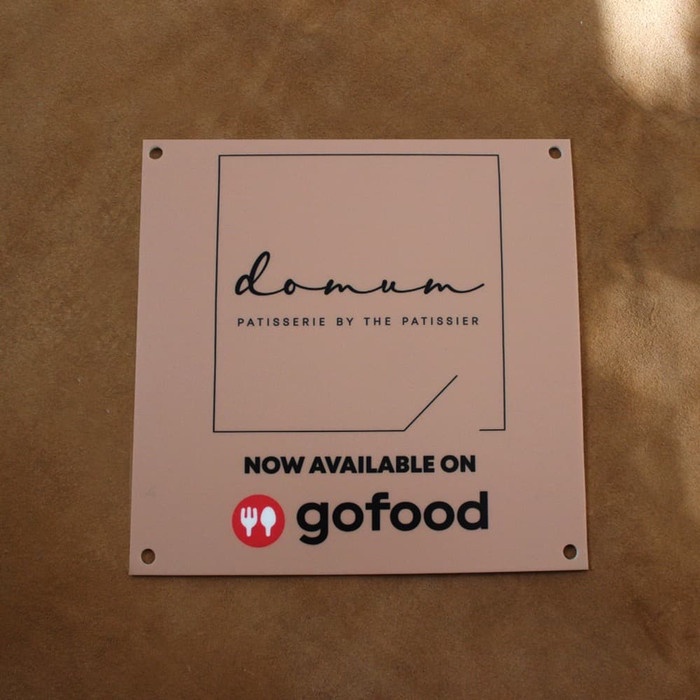 

Logo Acrylic UV printed 25cm / Logo Signage Akrilik Elegan