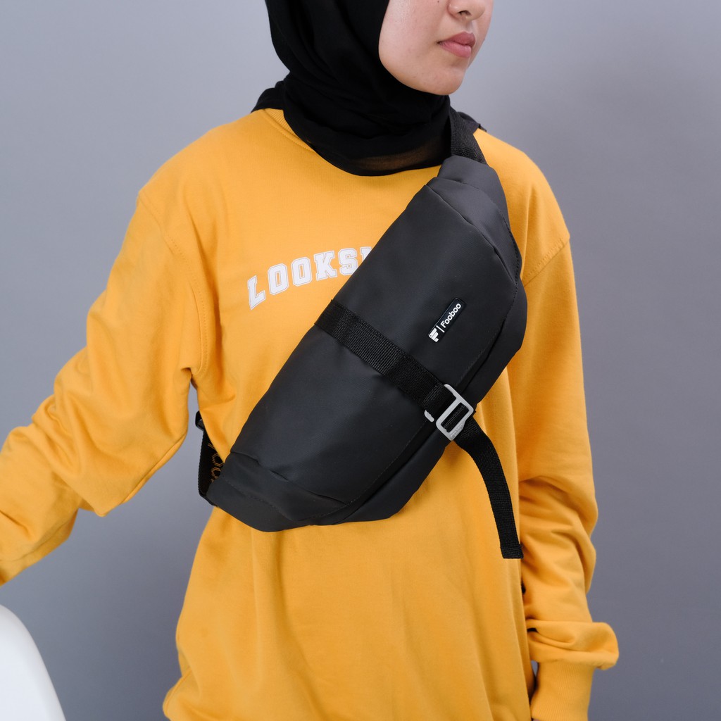 FOOBOO TAS SELEMPANG PRIA SLEMPANG SLING BAG WAISBAG WAISTBAG CEWEK PEREMPUAN PRIA MURAH FOOBOO