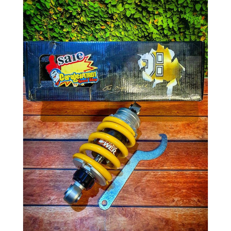 Shockbreaker Monoshock Answer Non Tabung Ulir Kuning Ukuran 205Mm Rebound Adjustable Soft Hard.