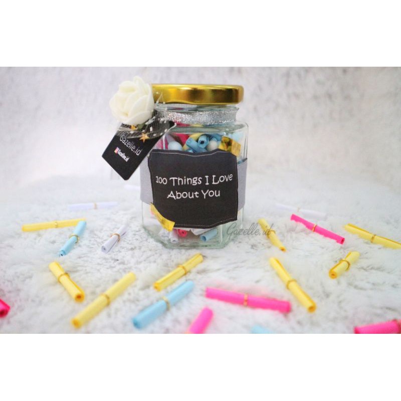 Message In Jar Kertas Belum Ditulis Shopee Indonesia