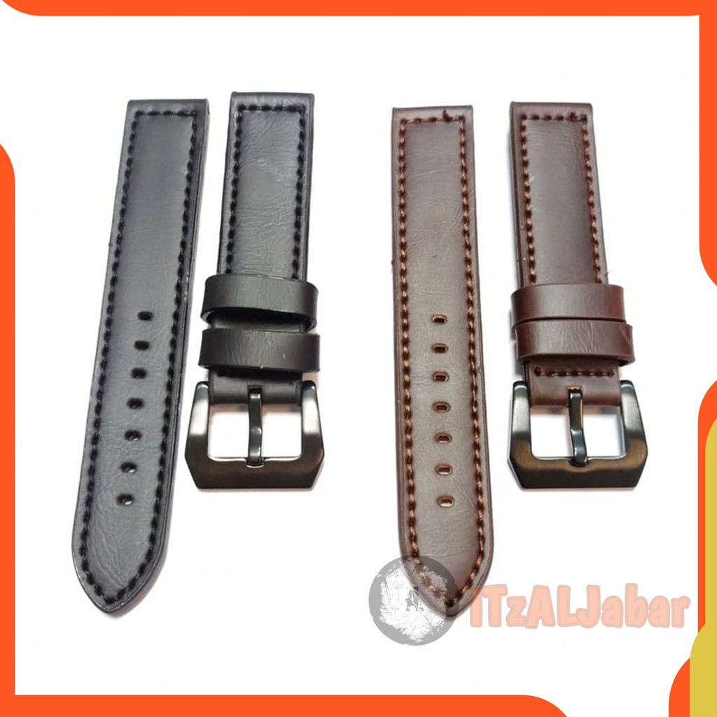 Tali jam tangan Kulit Leather strap 20mm 22mm 24mm KLSUII