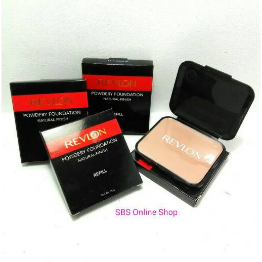 revlon bedak refill powdery foundation original