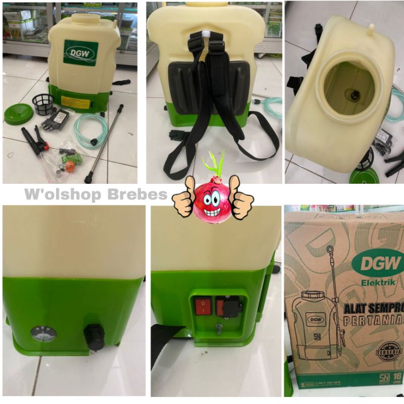 DGW Sprayer Elektrik 16L | Tangki Elektrik DGW 16L | BANZAI Knapsack Sprayer Electric | Tenki Elektrik