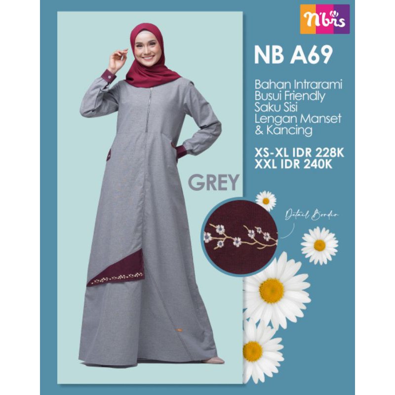 Promo akhir tahun gamis nibras model terbaru