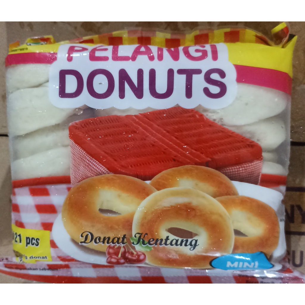 

Pelangi Donuts isi 21pcs