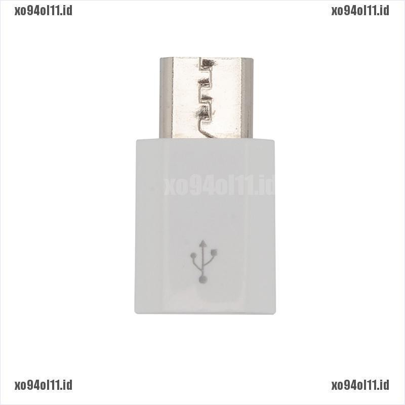 (XO) Adaptor Konverter USB Tipe C Female Ke Micro USB