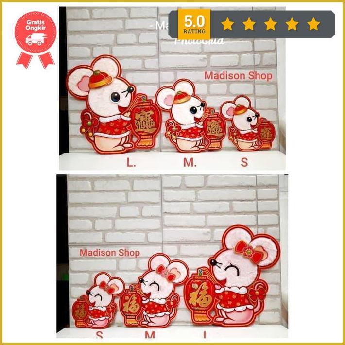 

Hiasan Imlek/Angpao Imlek Gambar Babi Tiduran Large Dekorasi Imlek - Size S Premium