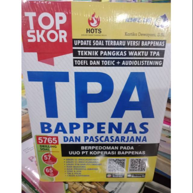 TPA BAPPENAS DAN PASCASARJANA BUKU ORIGINAL