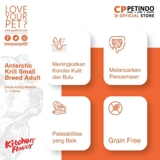 

Cppetindo Kitchen Flavor Ak Small Breed Adult - 1,5 Kg