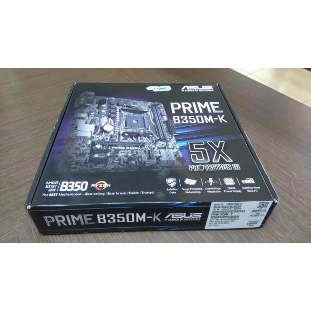 Murah Motherboard Asus Prime B350M K socket AM4