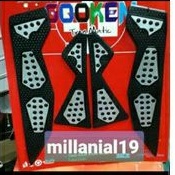 Bordes Karpet  Alas Pijakan Kaki Nmax Old 2015 2016 2016 2017 2018 2019 putih