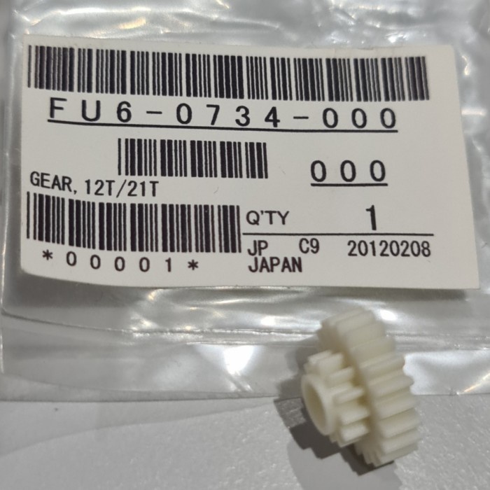 Gear 12/21T - IR 5570/IR 6570 - FU6-0734 - 000 Original Jepang