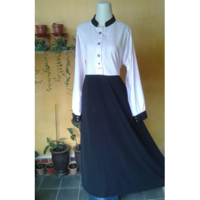 Gamis Hitam Putih Pns Shopee Indonesia