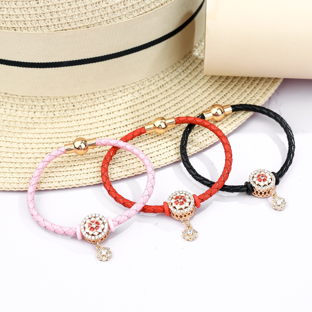 ✅COD Gelang Korean Style Fashion Gelang Couple Gelang Tali Pasangan gelang titanium serut D112